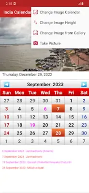 India Calendar 2023 android App screenshot 0