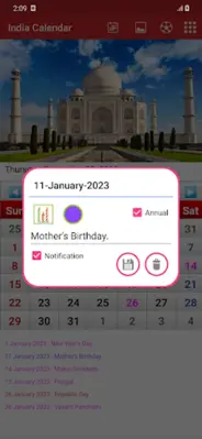 India Calendar 2023 android App screenshot 2